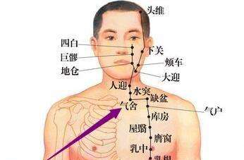气舍穴准确位置