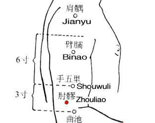 肘髎穴主治疾病