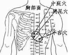 中医按摩不容穴的功效与作用及其不容穴主治疾病！