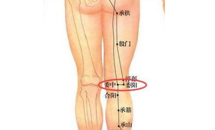 委阳穴的按摩方法